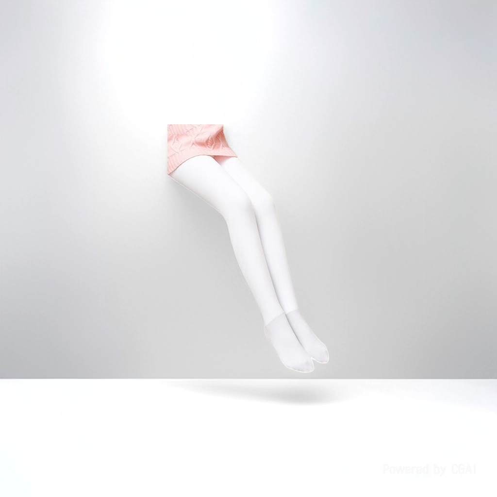 Pantyhose women's summer sexy leg-slimming wonder, candy-colored women's socks, mid-calf stockings, foot socks, silk stockings, cream white