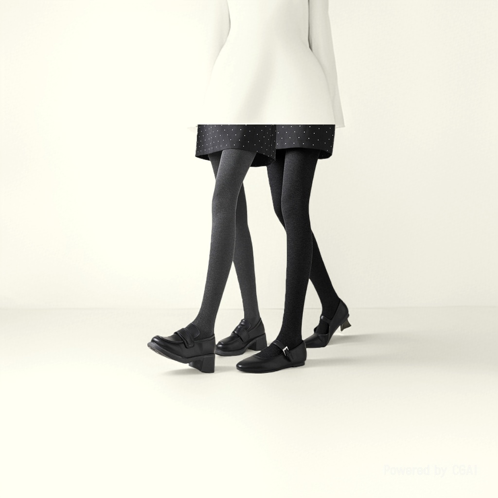 Leg beauty socks, pressure socks, women's knee-high sexy silk socks, yoga five-fingered baby socks details Picture