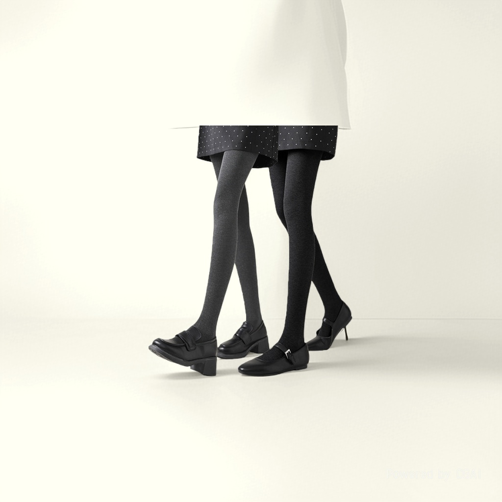 Leg beauty socks, pressure socks, women's knee-high sexy silk socks, yoga five-fingered baby socks Specification image