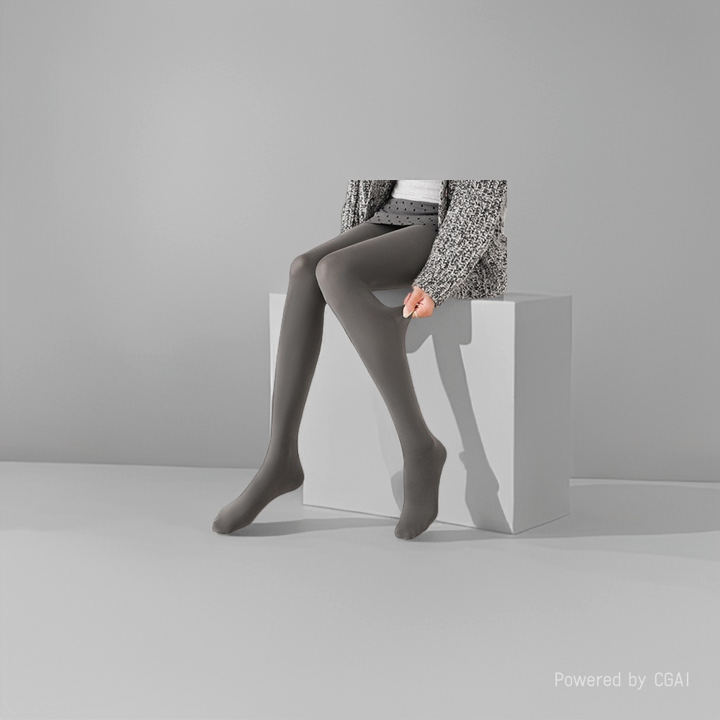 Pantysocks are a summer sexiness and leg-slimming gadget for women. They are cream-colored base stockings, foot socks, and candy-colored mid-calf stockings. 161903243