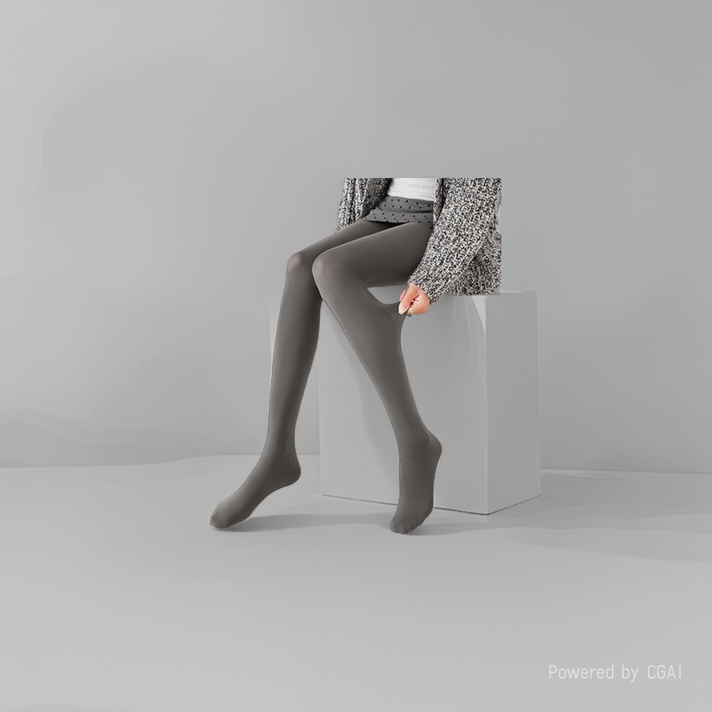 光腿神器/连裤袜女生奶白色/糖果色女袜中筒/丝袜/连裤袜女夏季性感产品图