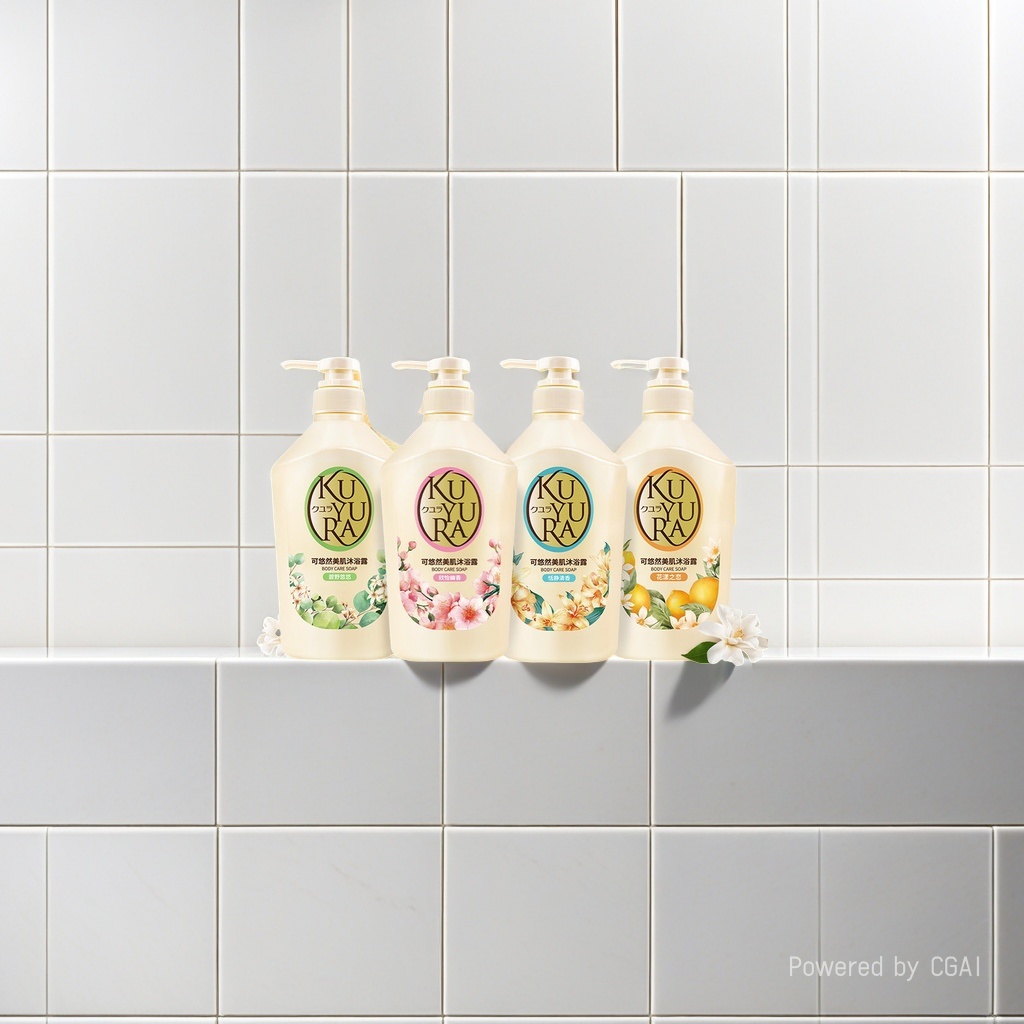 Kouran Beauty Sulfur Body Wash, European Perfume Can Shampoo Bottle, Lex Refreshing Oil Control and Dandruff Removal Specification image