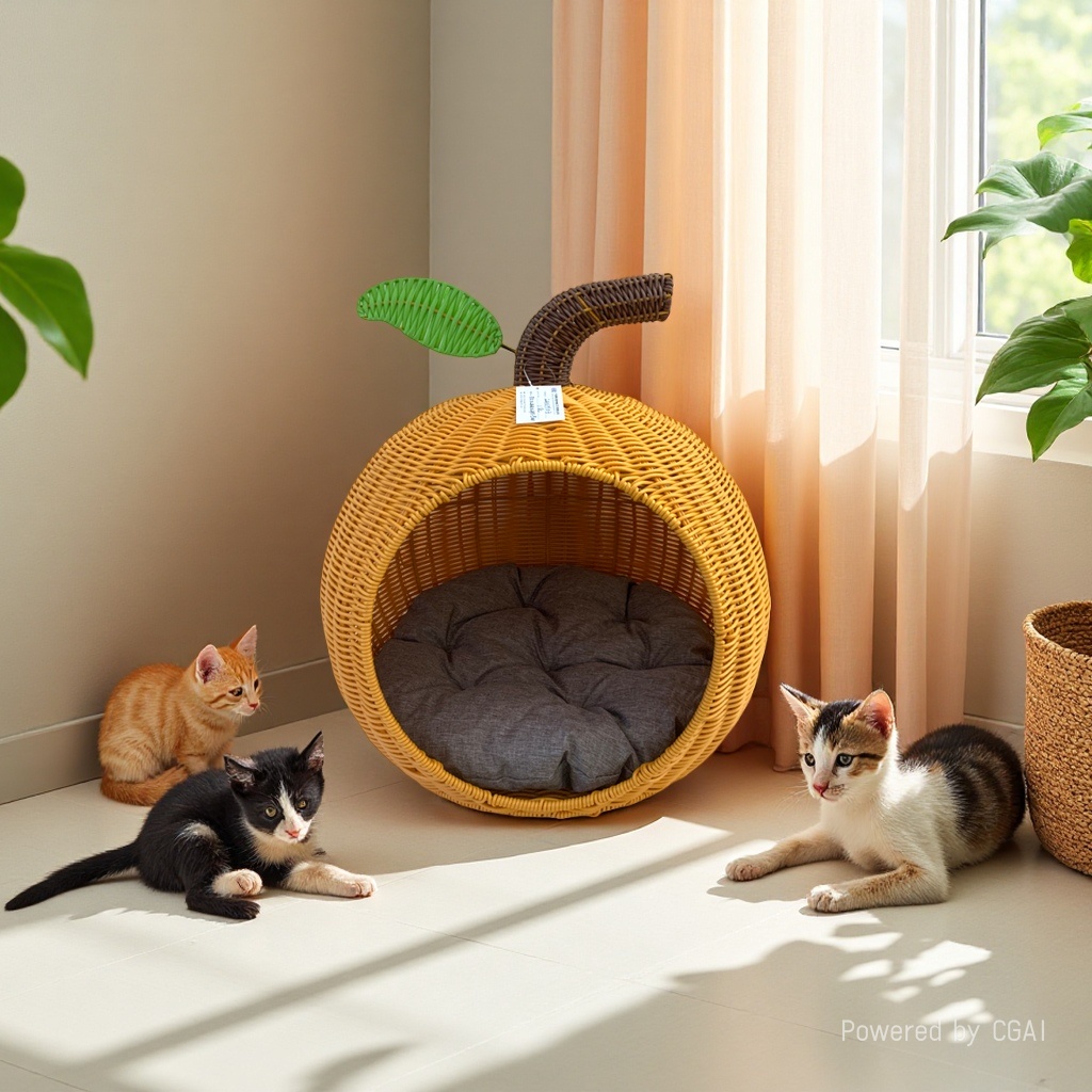 猫猫窝、笼实物图