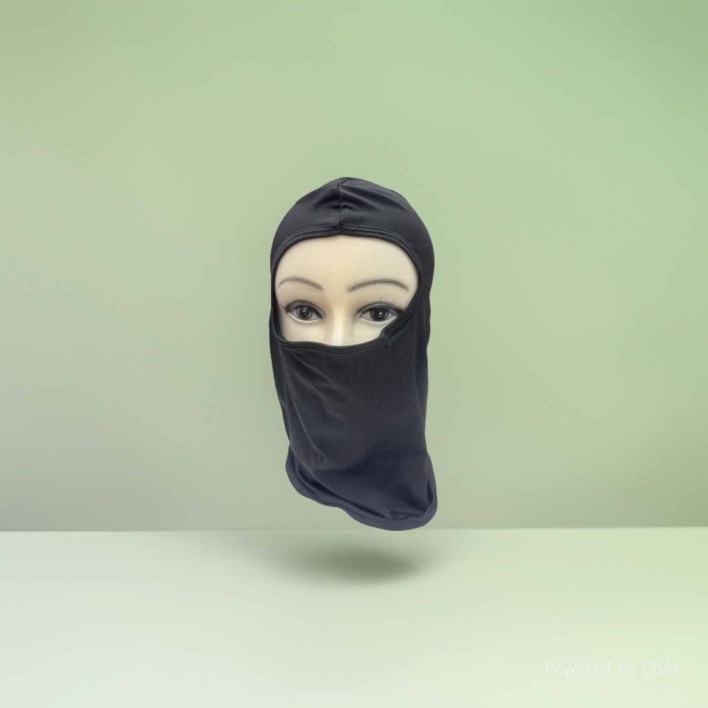 Black mask mannequin head pulp Halloween mask prop for festival costume Halloween Application Scenario