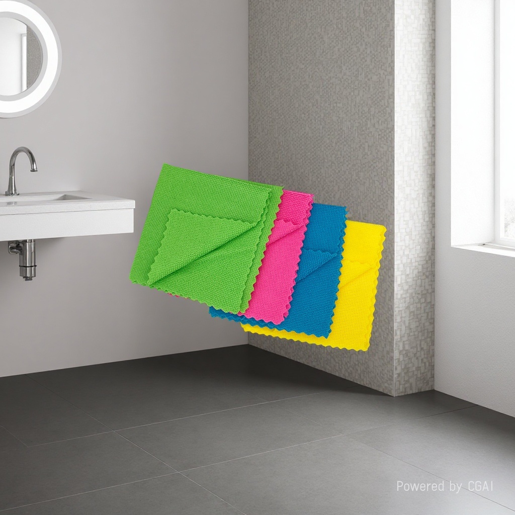 Wholesale fiber gift small towels, 25*25 small square towels wholesale, car supplies towel manufacturer wholesale details Picture