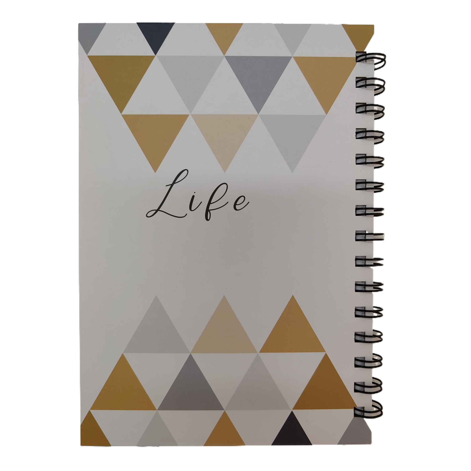 Donghu Paper Products A5 right-flip Geometric Triangular Coil Book, a must-have for artistic youth Item Picture