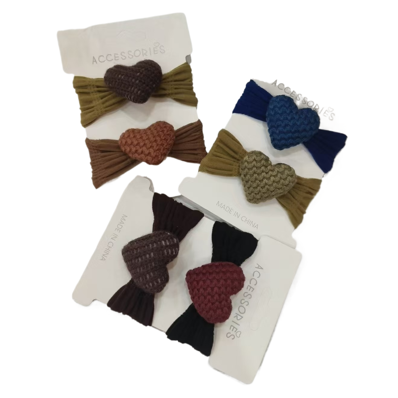 A complete box of large intestine hair bands, telephone line, rubber band hair accessories, and colorful elastic hair bands Item Picture
