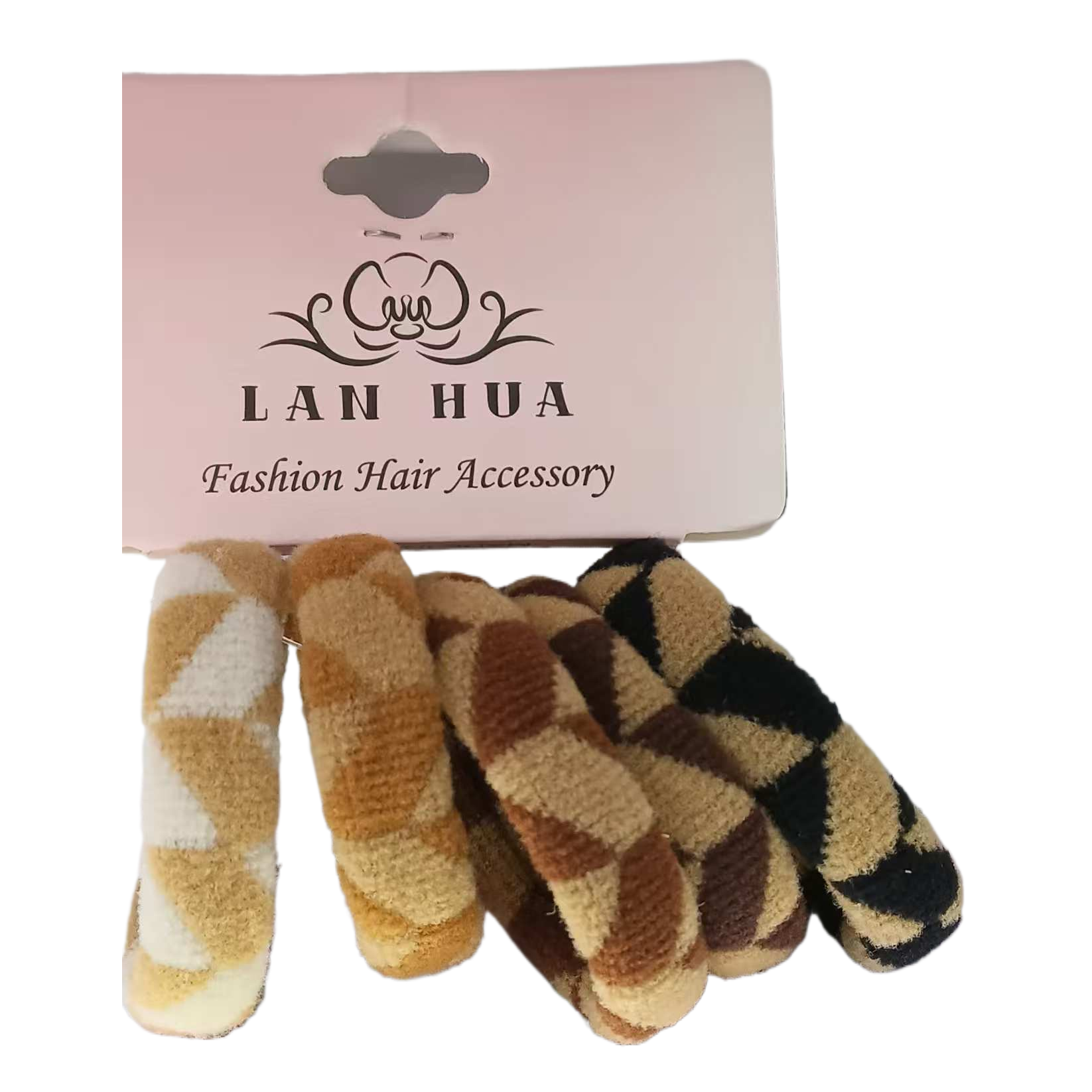 A complete box of fashionable plush hair bands, large intestine hair bands, telephone line, rubber band hair accessories, and cute hair bands Item Picture
