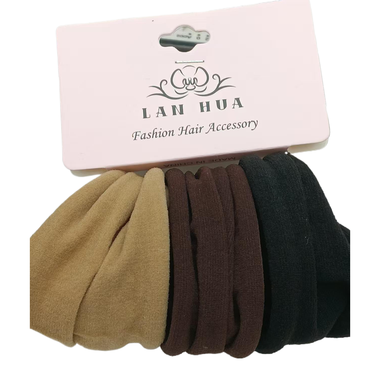A complete box of large intestine hair bands, telephone lines, rubber bands and hair accessories in multiple colors to choose from Item Picture