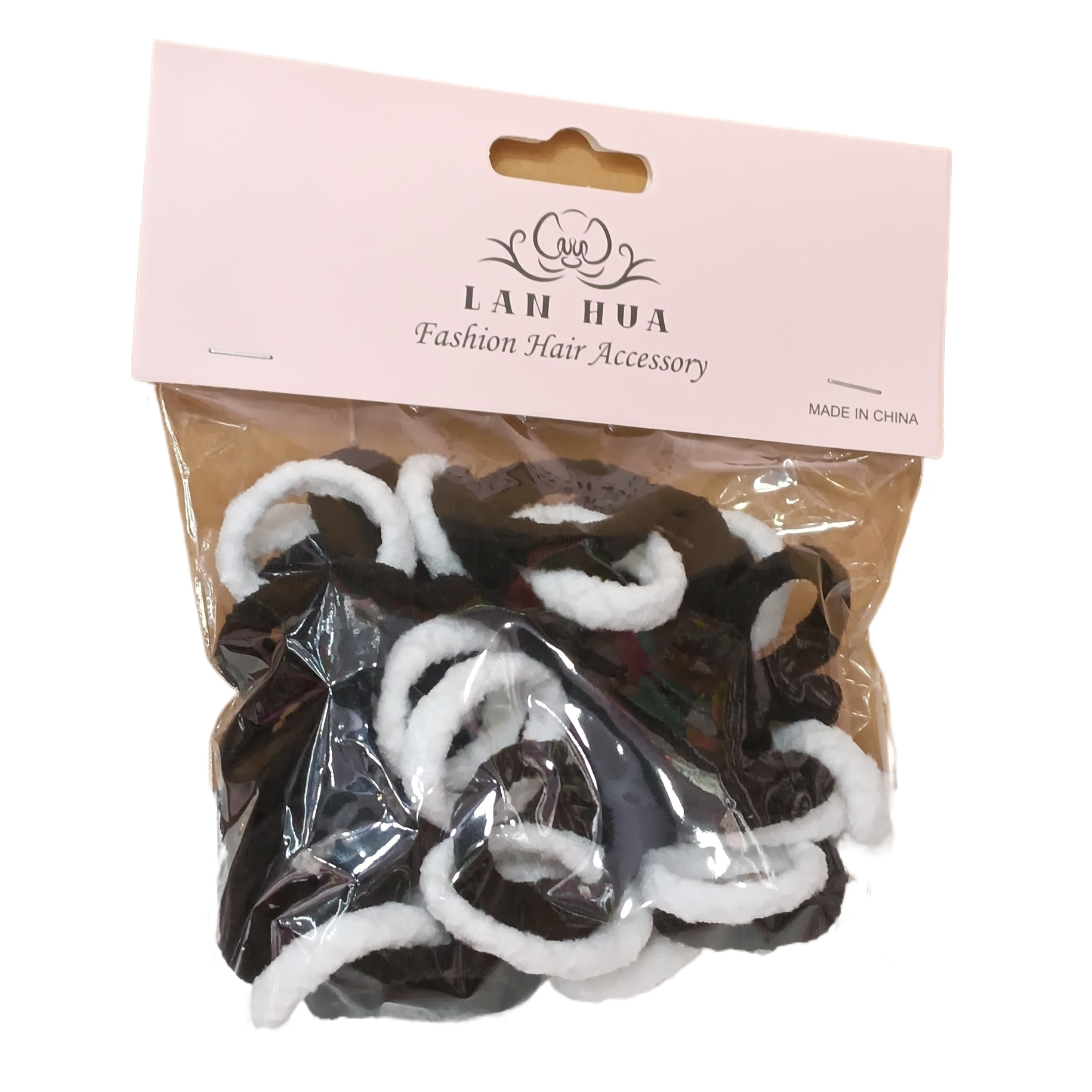 Large intestine hair band whole box, telephone line, rubber band hair accessory, colorful elastic hair band 104449207 Item Picture