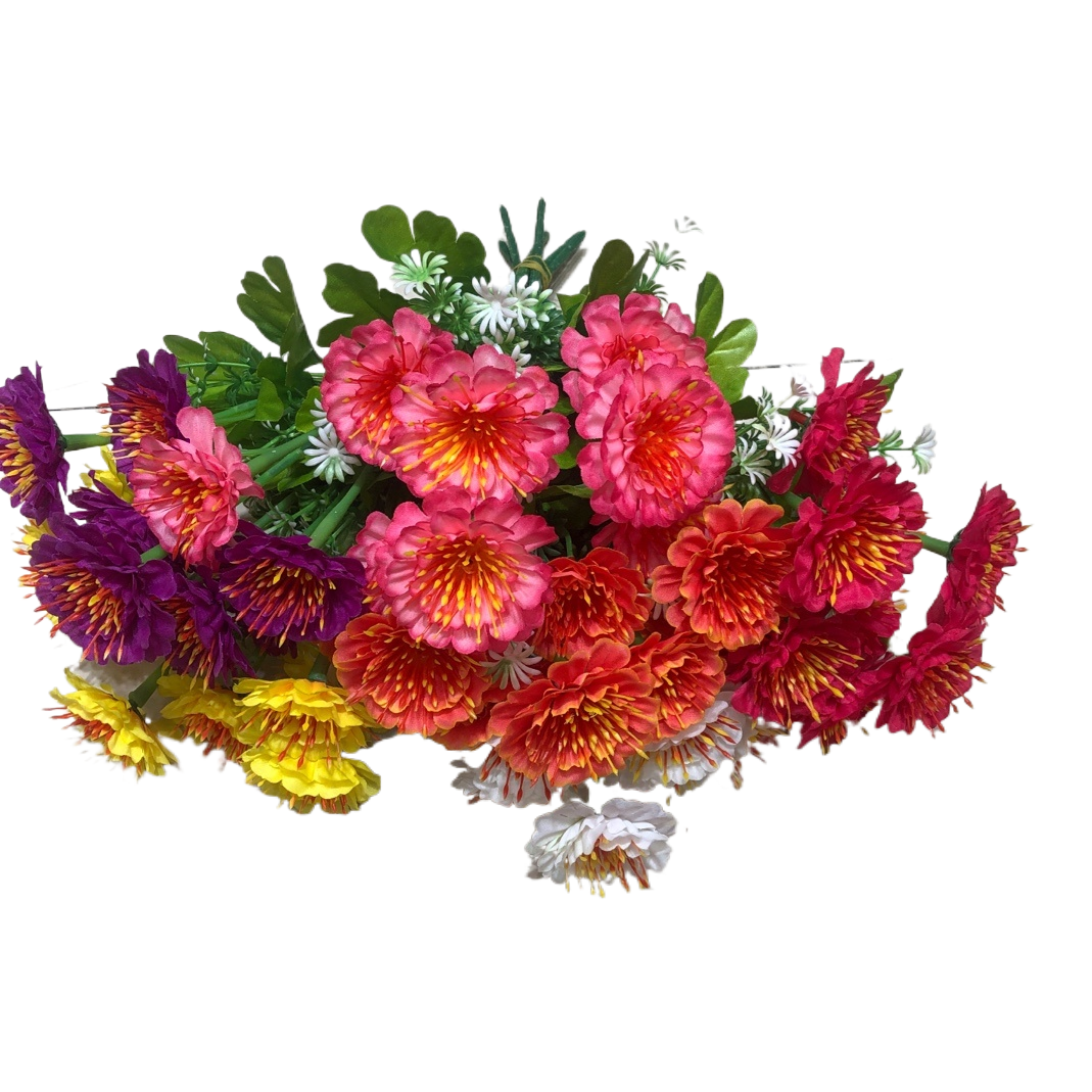 仿真花/装饰花/塑料花假花/假花/家饰塑料花白底实物图