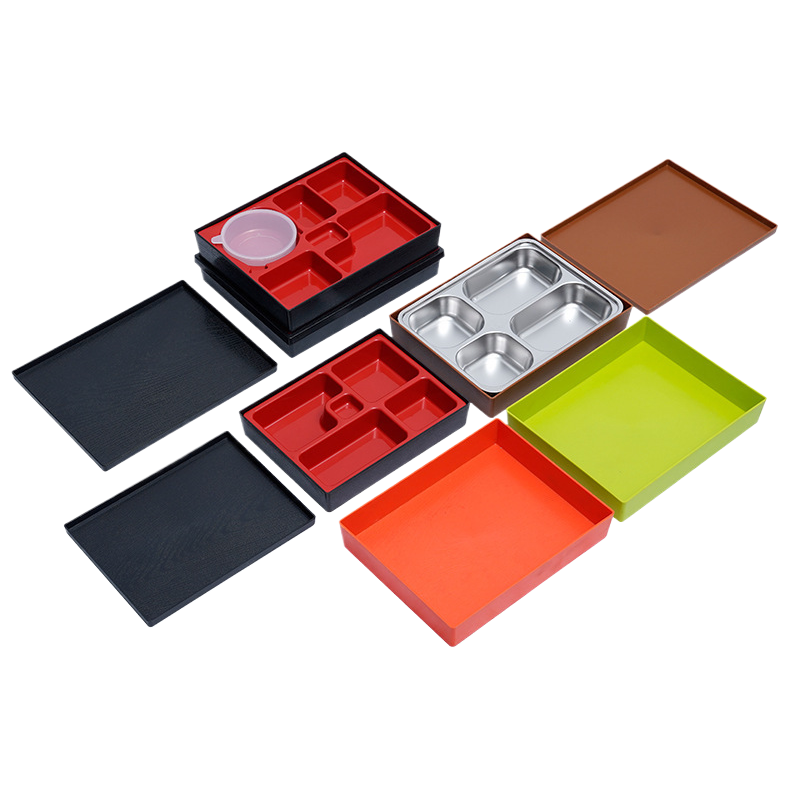 150ml disposable plastic lunch box, eco-friendly and degradable tableware, portable for home and office use Item Picture