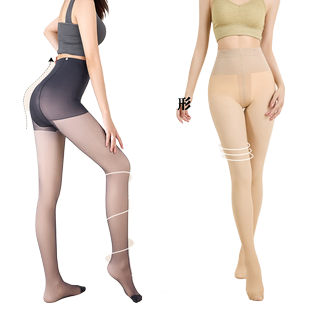 Pantyhose women's summer sexy leg-slimming must-have: cream-colored leggings, ankle socks, candy-colored mid-calf stockings. 155815916 Item Picture