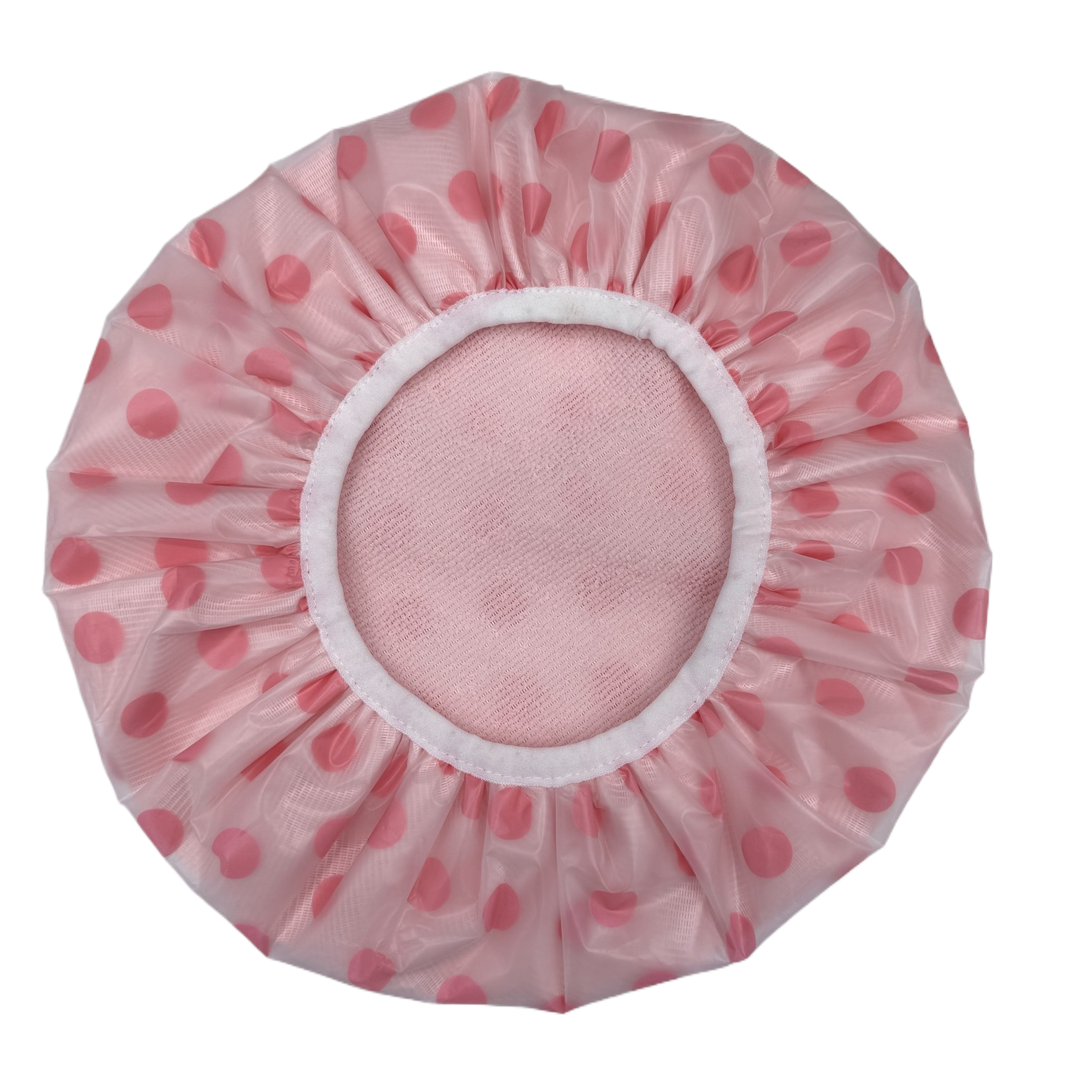 Yiwu Xingquan Department Store's baby bath caps, shower caps, shampoo basins, children's hats are anti-slip, breathable, soft and waterproof Item Picture