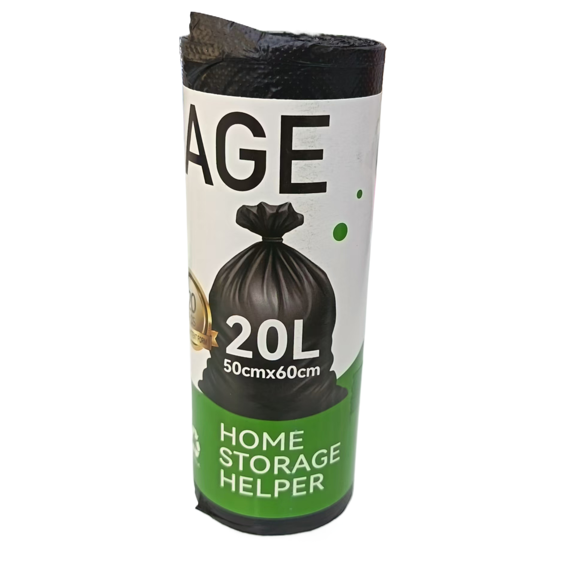 Black thickened garbage bag roll student cartoon plastic garbage bag garbage bag Item Picture