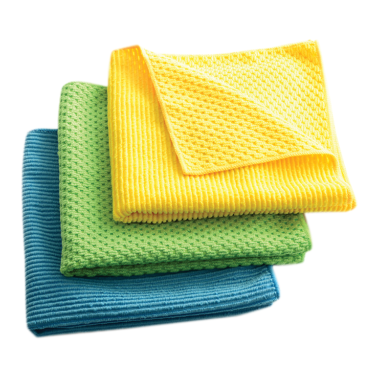 Absorbent thickened fine fiber dishcloth that does not shed fibers, special towel and cloth for household cleaning, glass cleaning and maintenance Item Picture
