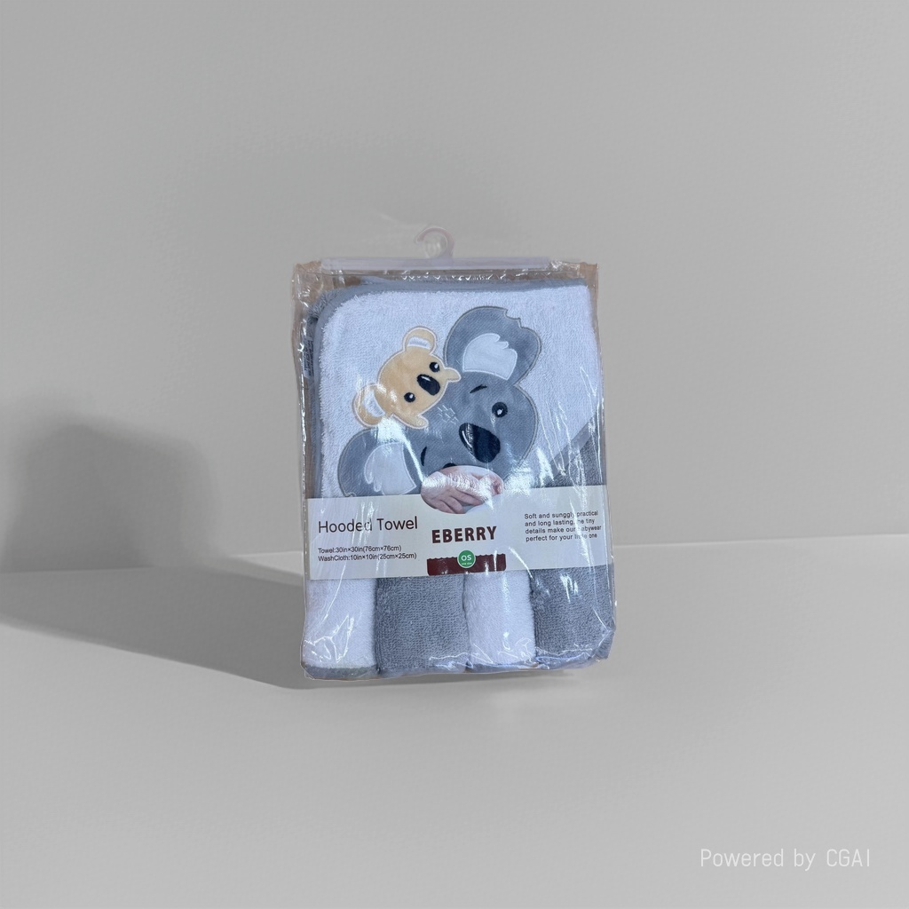 Sanrio Cartoon baby and children's double-layer gauze bath towels, dry hair caps, hand towels details Picture