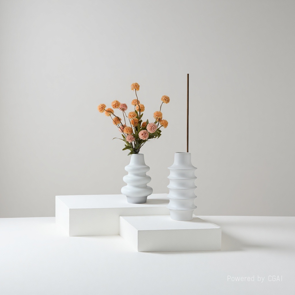 Nordic Modern Ceramic Vase 091345508 Specification image