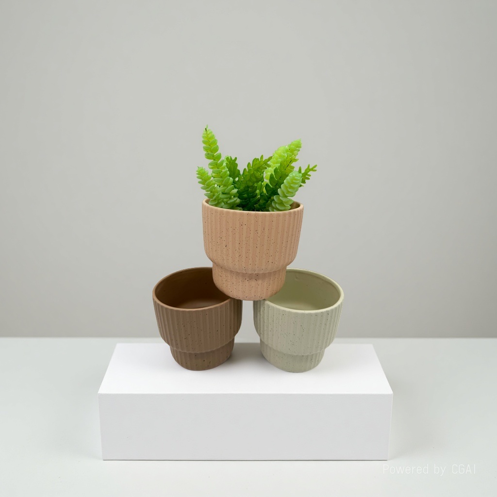 Fresh and clean Ceramic flowerpot 091914144 details Picture