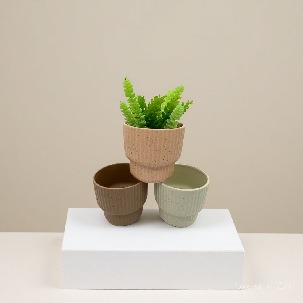 Fresh and clean Ceramic flowerpot 091914144 Application Scenario