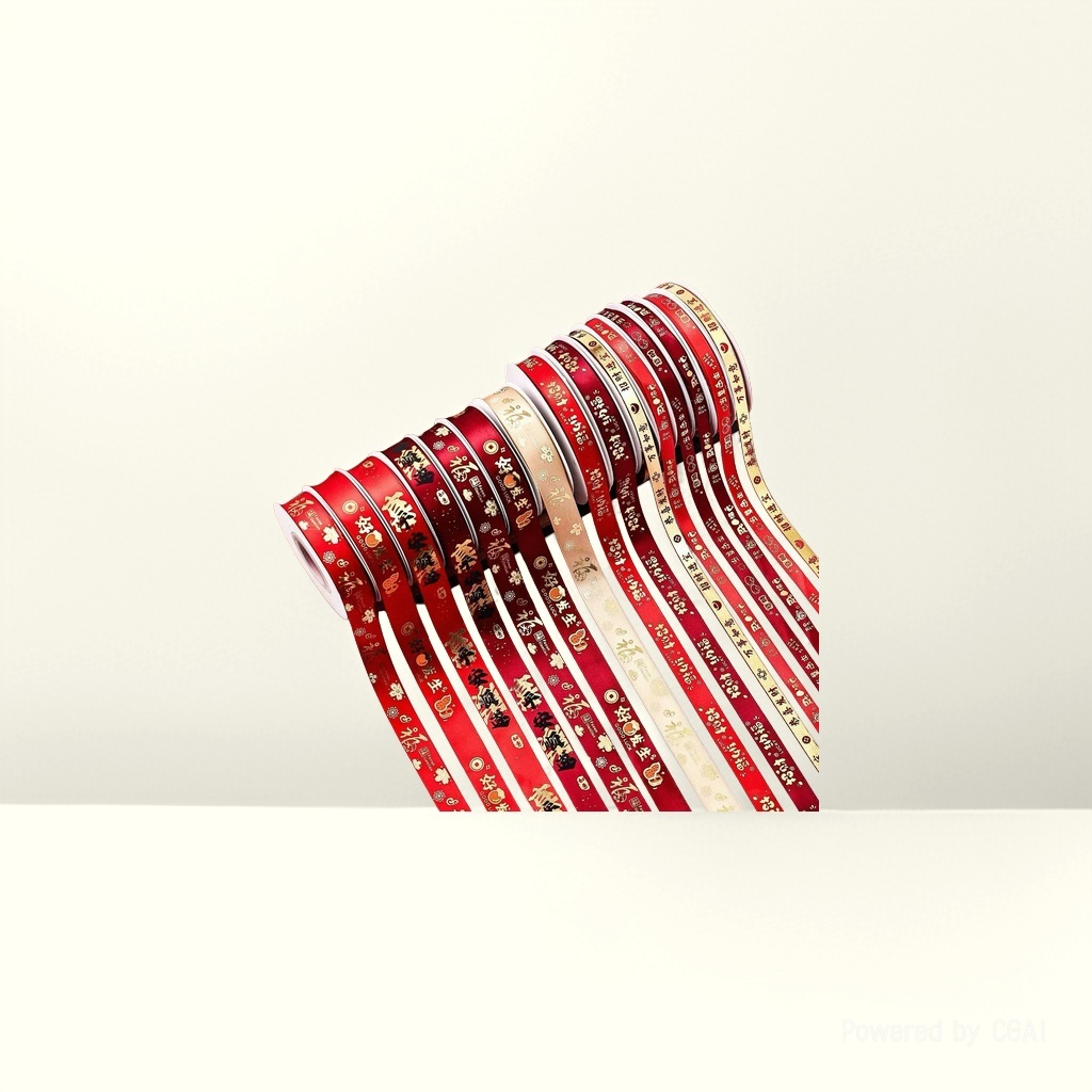 Woven tape material package, elastic edge tape, ribbed tape, ribbon Application Scenario