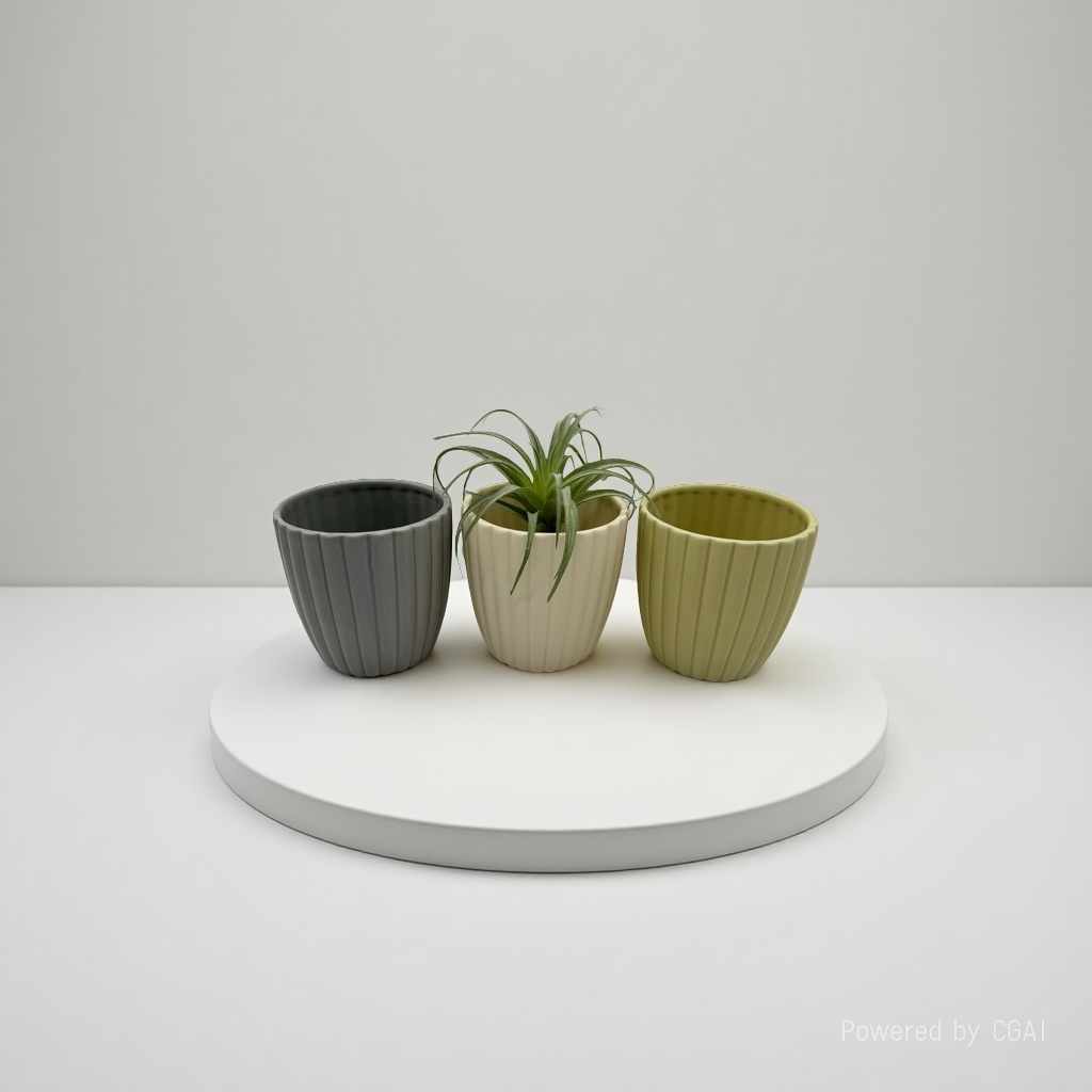 Ceramic fresh and delicate flower pot 092027356 Application Scenario