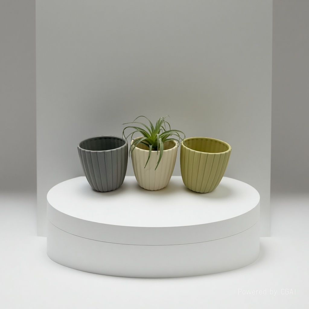 Ceramic fresh and delicate flower pot 092027356