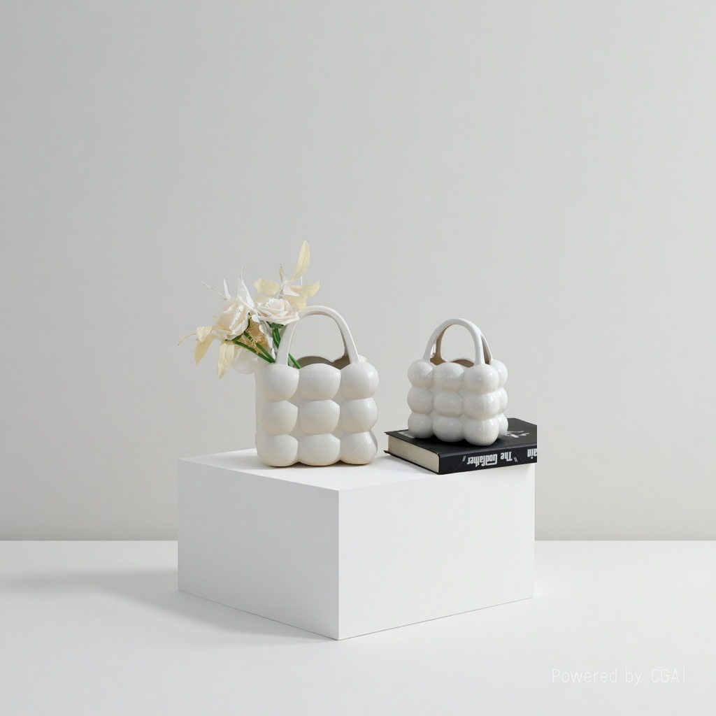 陶瓷花瓶/陶瓷/中东陶瓷香炉/陶瓷花/陶瓷手工制品细节图