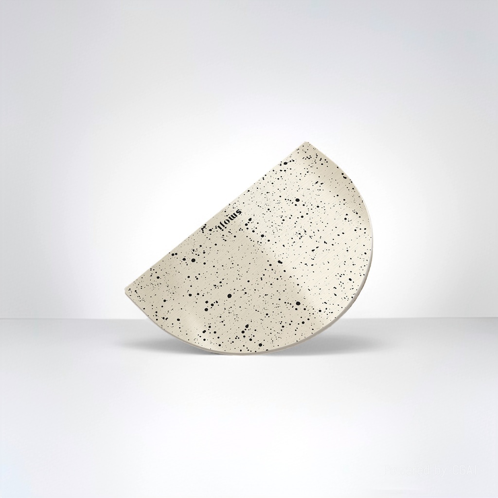 Grey silk circle floor mat, cross-border bathtub mat, anti-slip carpet, thickened and soft. 093424051 Application Scenario