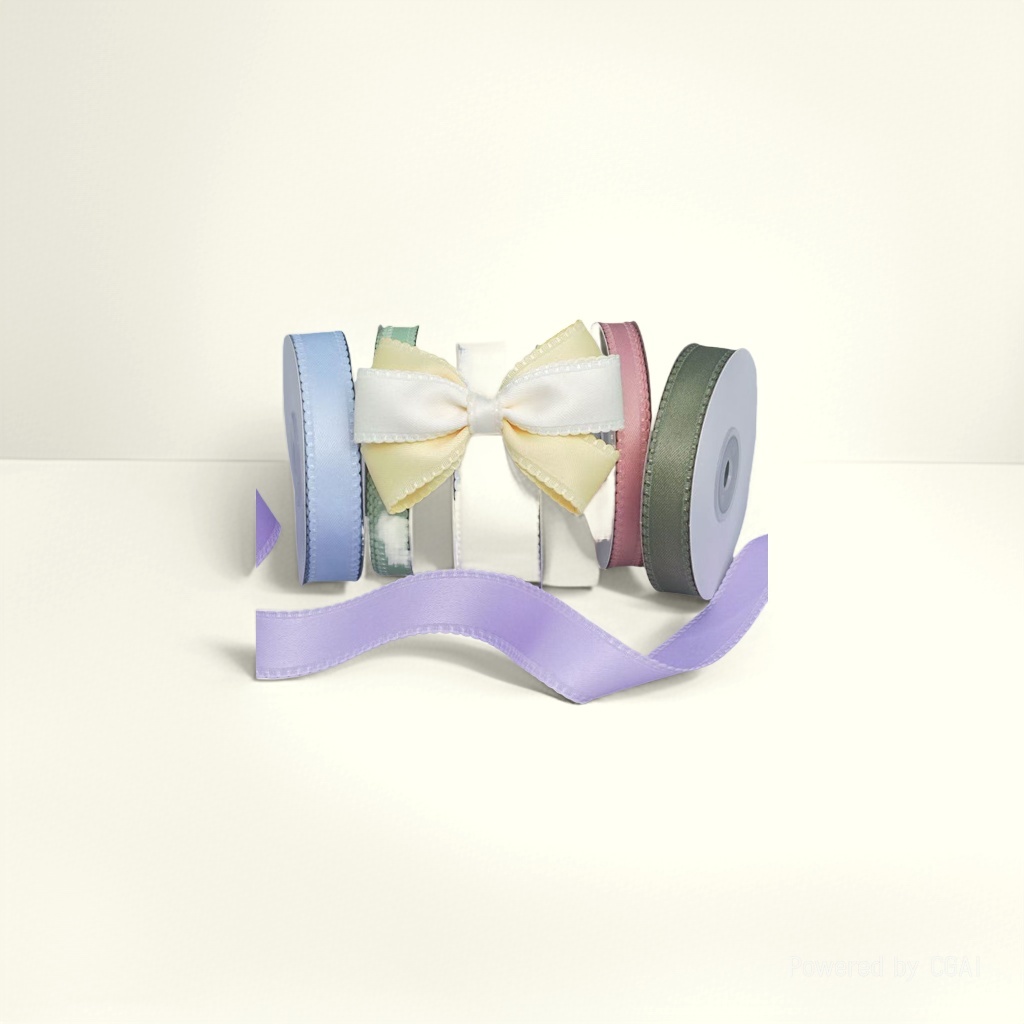 Woven tape material package, elastic edge tape, ribbed tape, ribbon, colorful, cut-able, handcrafted materials Application Scenario
