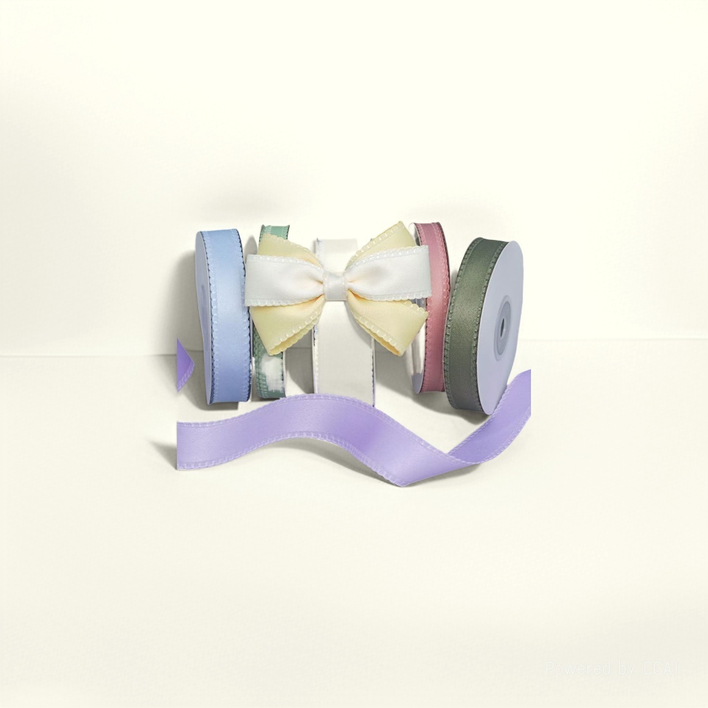 Woven tape material package, elastic edge tape, ribbed tape, ribbon, colorful, cut-able, handcrafted materials details Picture