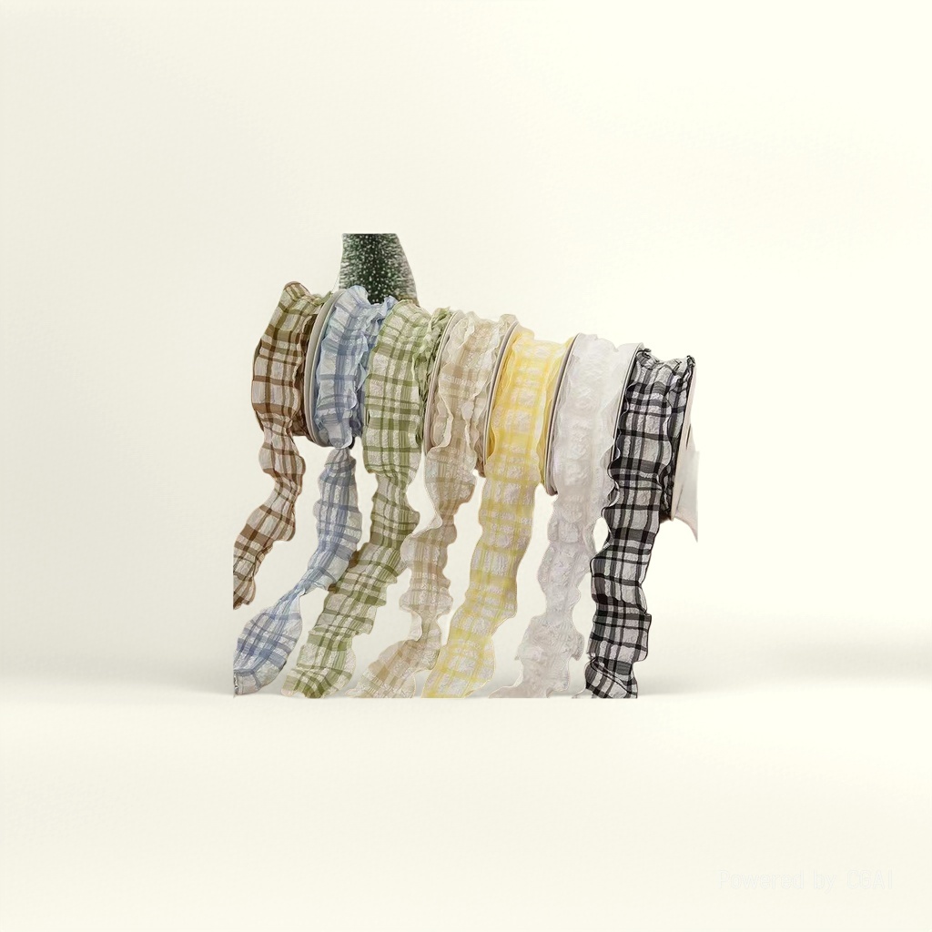 Woven tape material package, elastic edge tape, ribbed tape, ribbon, colorful, cut-able, handcrafted material 093212202 details Picture
