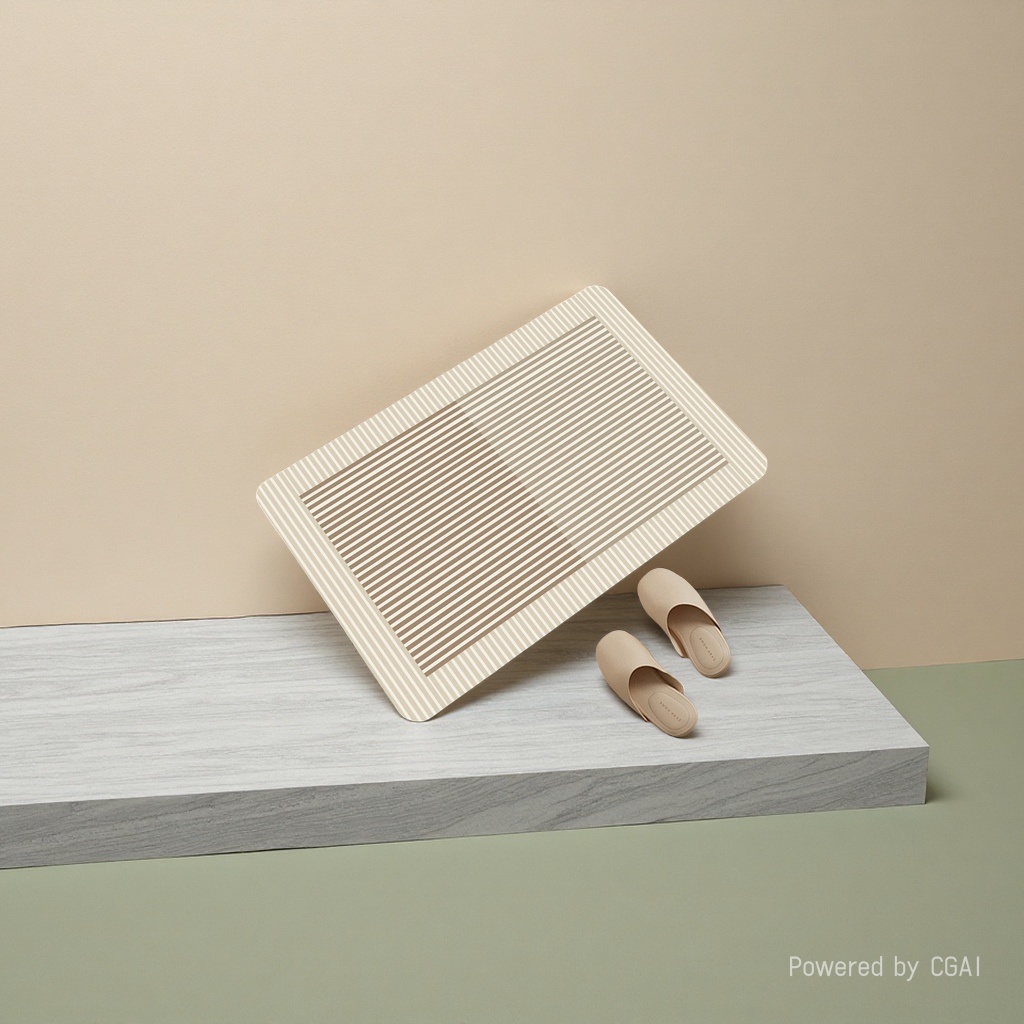Pet diatom mud hard pad combination foot pad and bathtub pad are anti-slip, water-absorbent, soft and durable details Picture