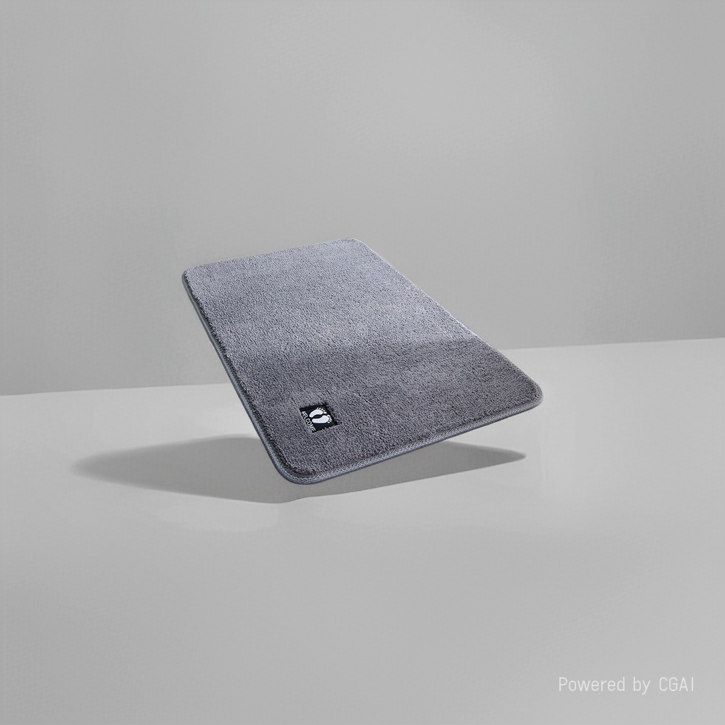 Grey silk ring floor mat, cross-border bathtub mat, anti-slip carpet, thickened and soft. 095922313 details Picture