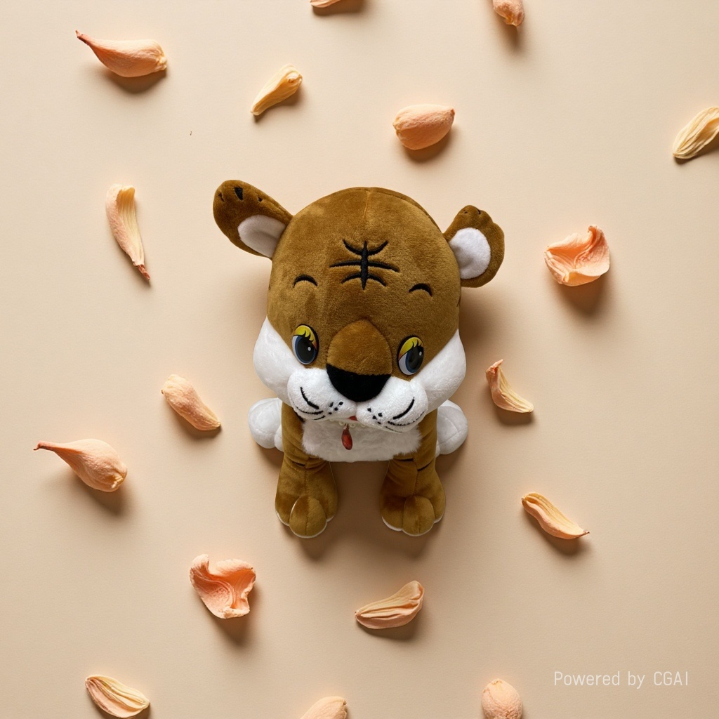 Dog mascot plush toys Specification image