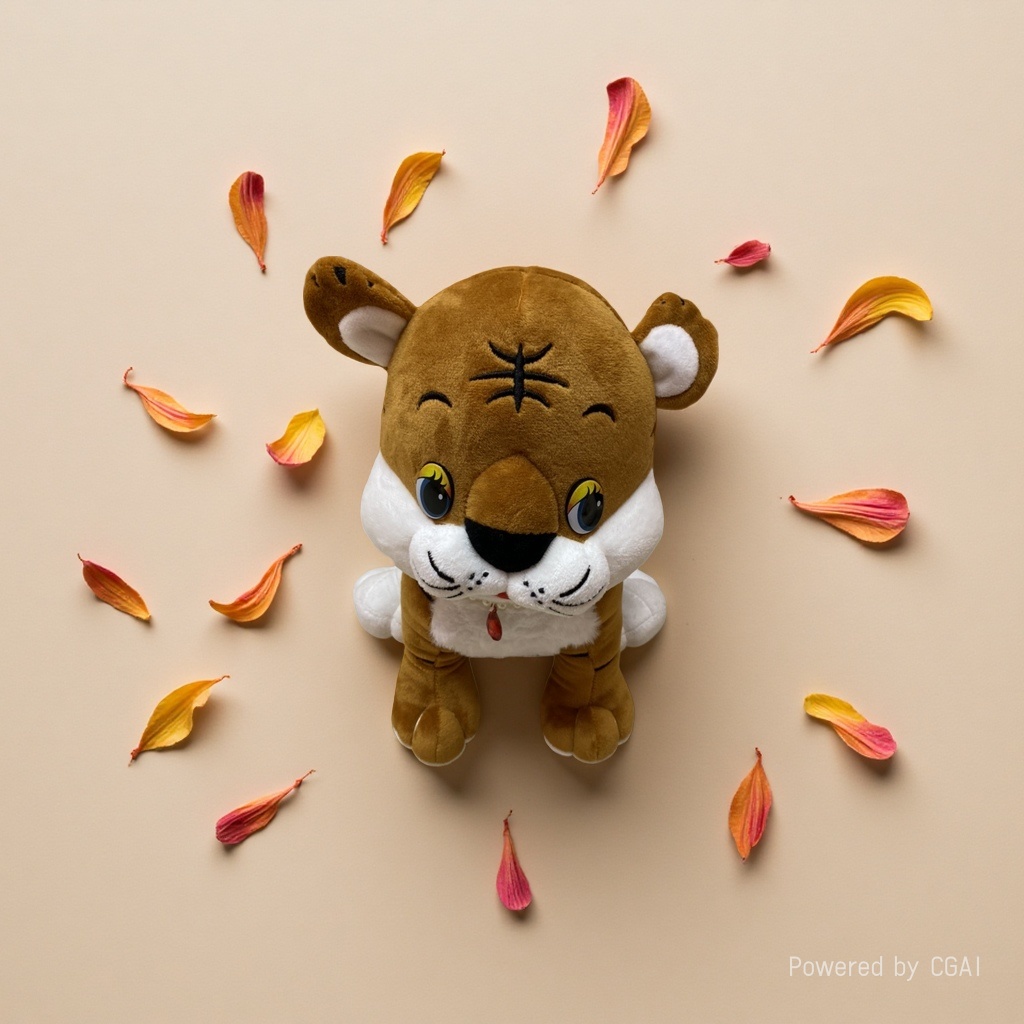 Dog mascot plush toys details Picture