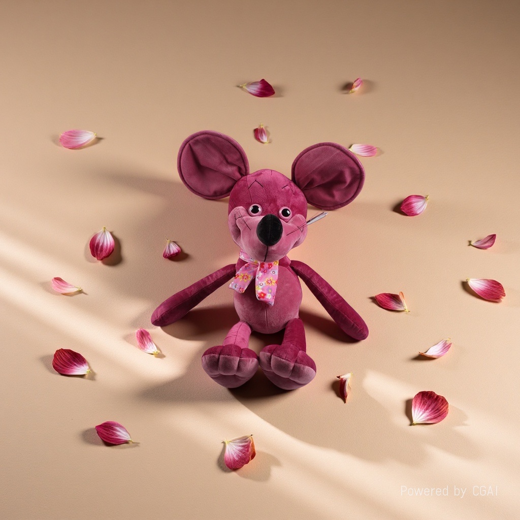 Simulated mouse plush toy