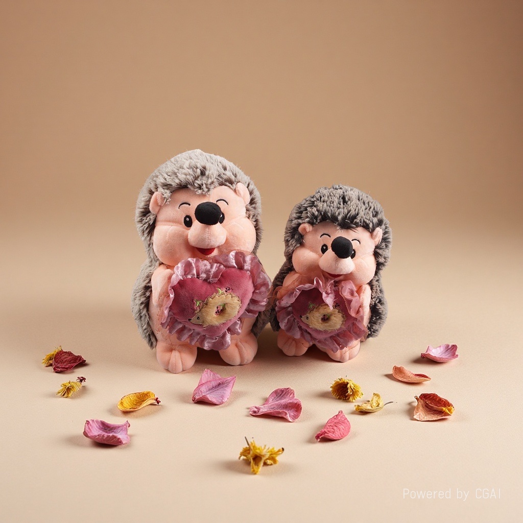 Plush hedgehog plush toys, trendy dolls, plush figurines, cute and soft, available in various sizes