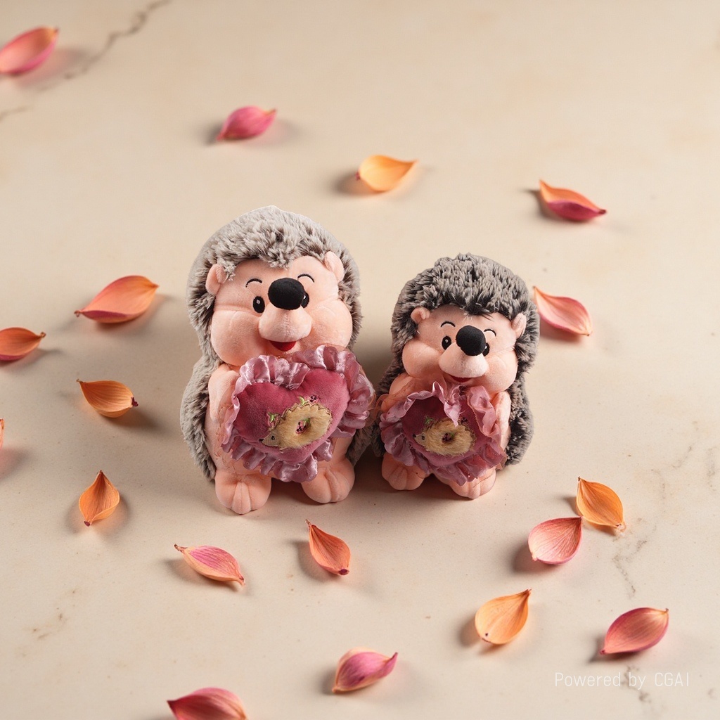 Plush hedgehog plush toys, trendy dolls, plush figurines, cute and soft, available in various sizes Specification image
