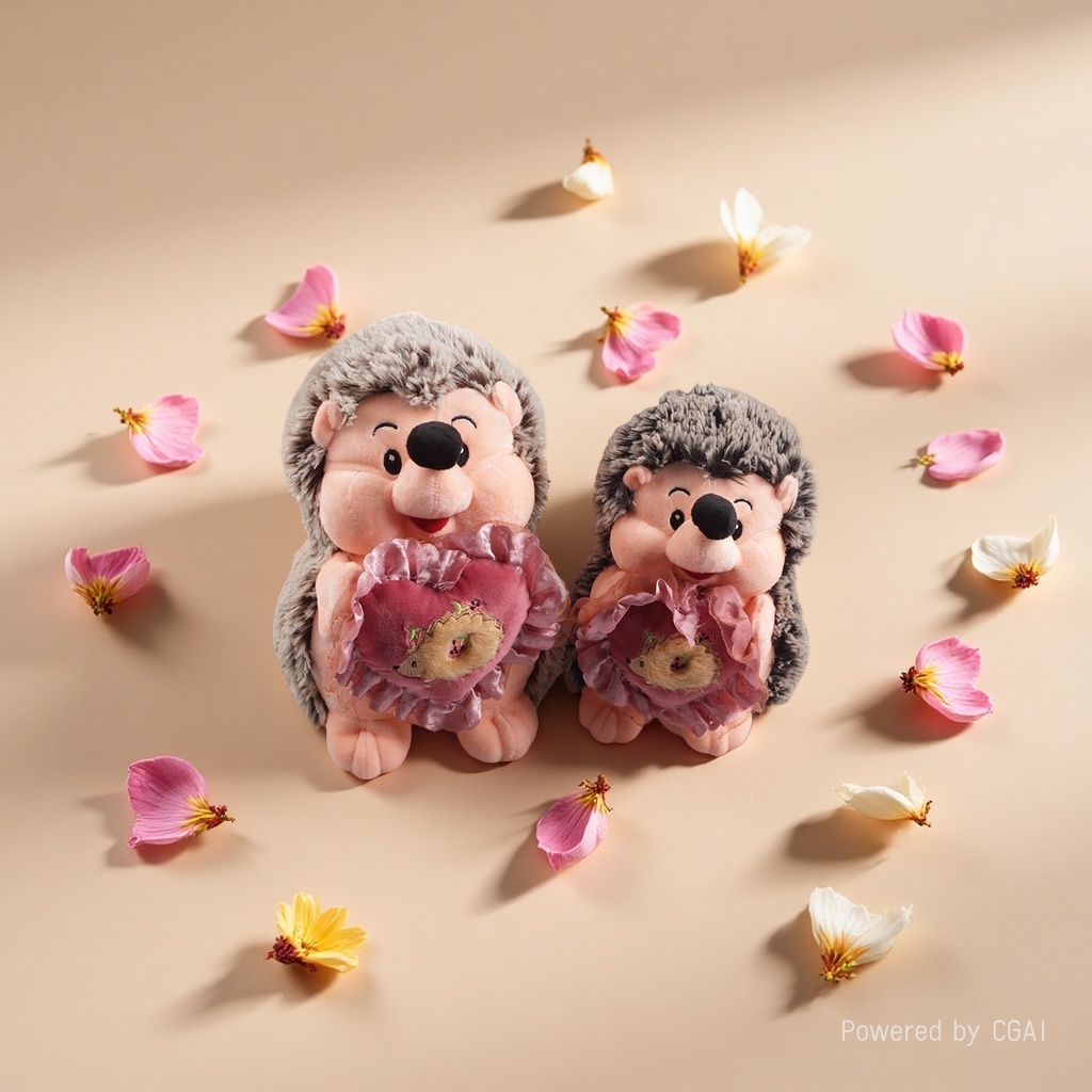 Plush hedgehog plush toys, trendy dolls, plush figurines, cute and soft, available in various sizes Application Scenario