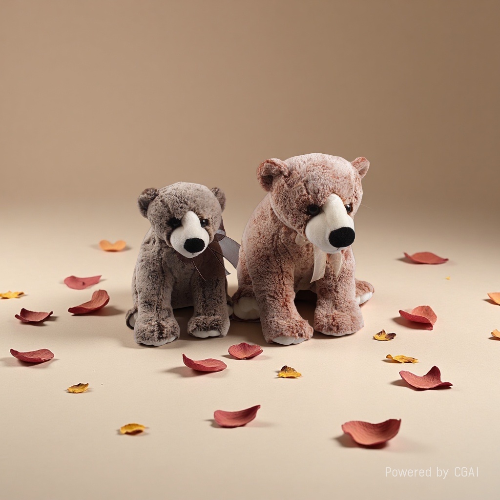 Customized plush toys, trendy dolls, plush figurines, soft and cute, available in various sizes details Picture