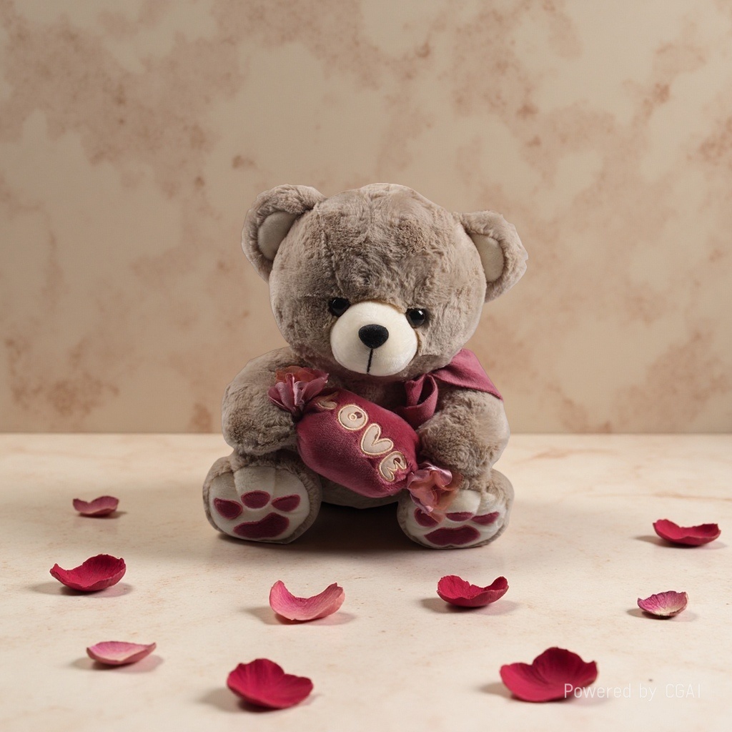 Plush bear plush toys, trendy dolls, plush figurines, cute and available in various sizes Specification image
