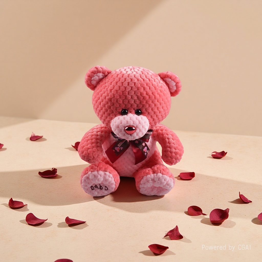 Plush bear plush toys, trendy dolls, plush figurines, soft and cute, available in various sizes Application Scenario