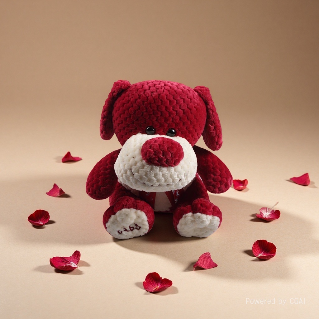 Plush bear, plush toy, trendy doll, plush figurine, cute plush toy