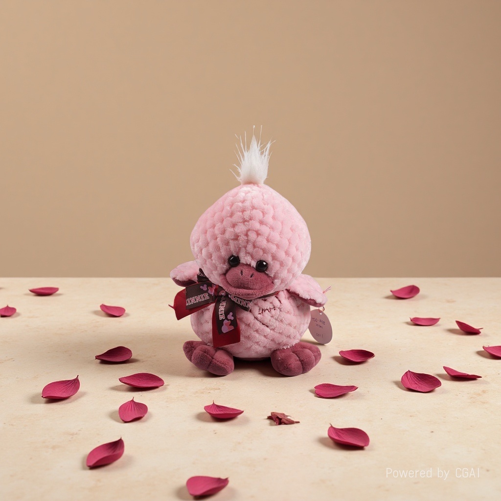 Mascot plush duck toys, plush toys details Picture