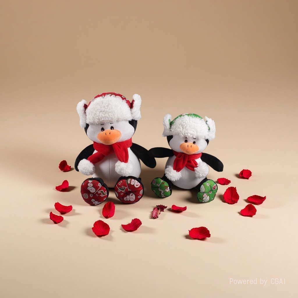Plush penguin plush toys, trendy dolls, plush figurines, cute plush toys Application Scenario