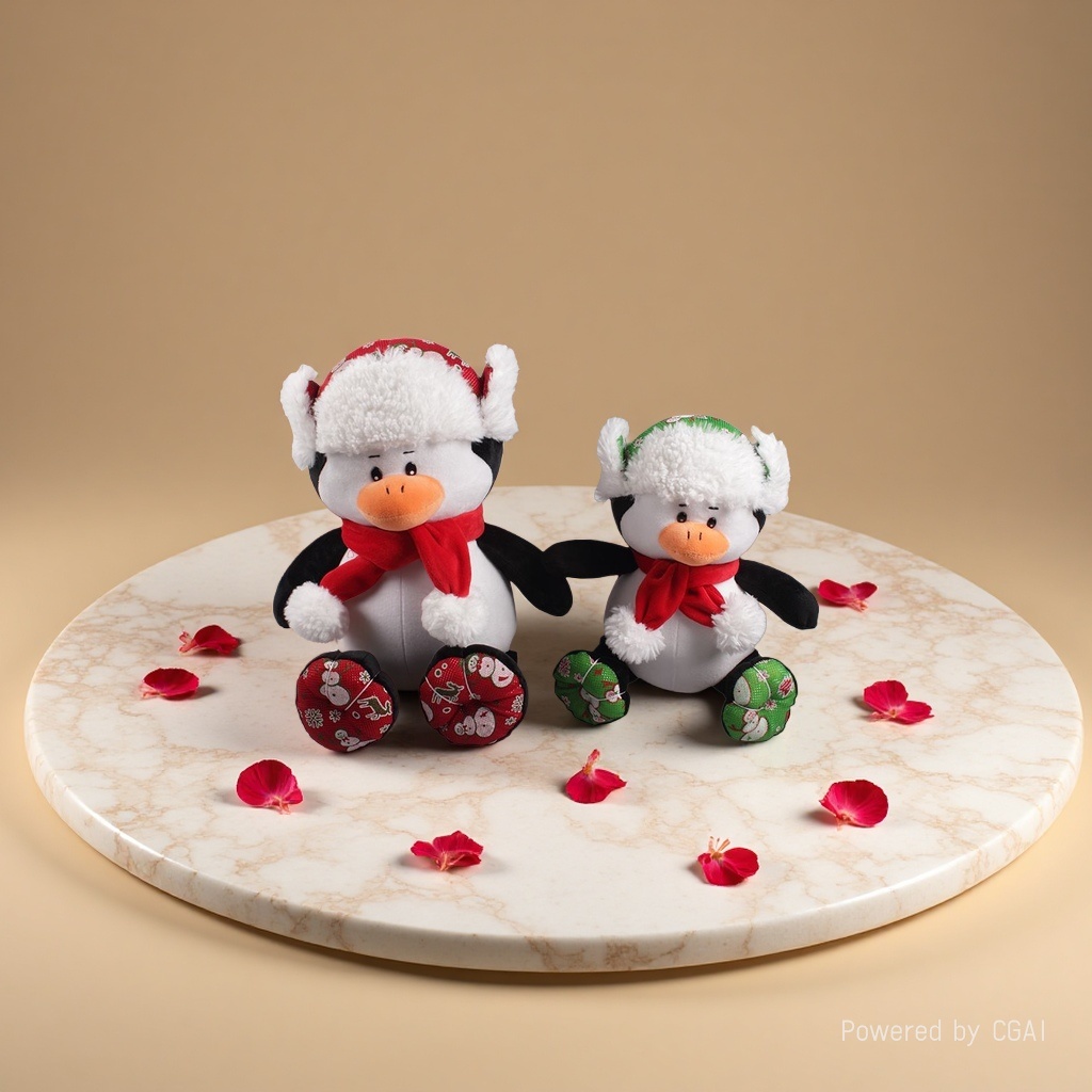 Plush penguin plush toys, trendy dolls, plush figurines, cute plush toys details Picture