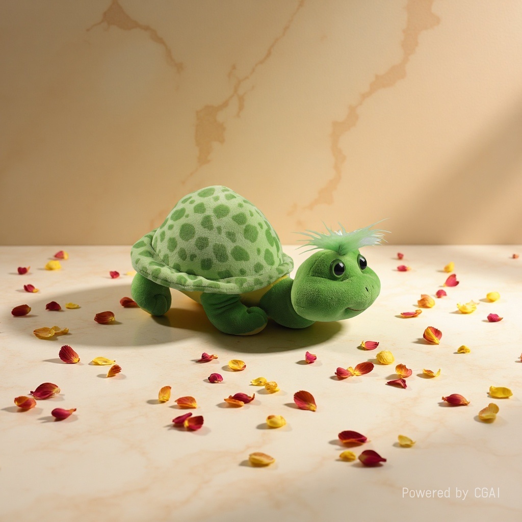 Plush turtle plush toys, trendy dolls, plush figurines, cute plush toys details Picture