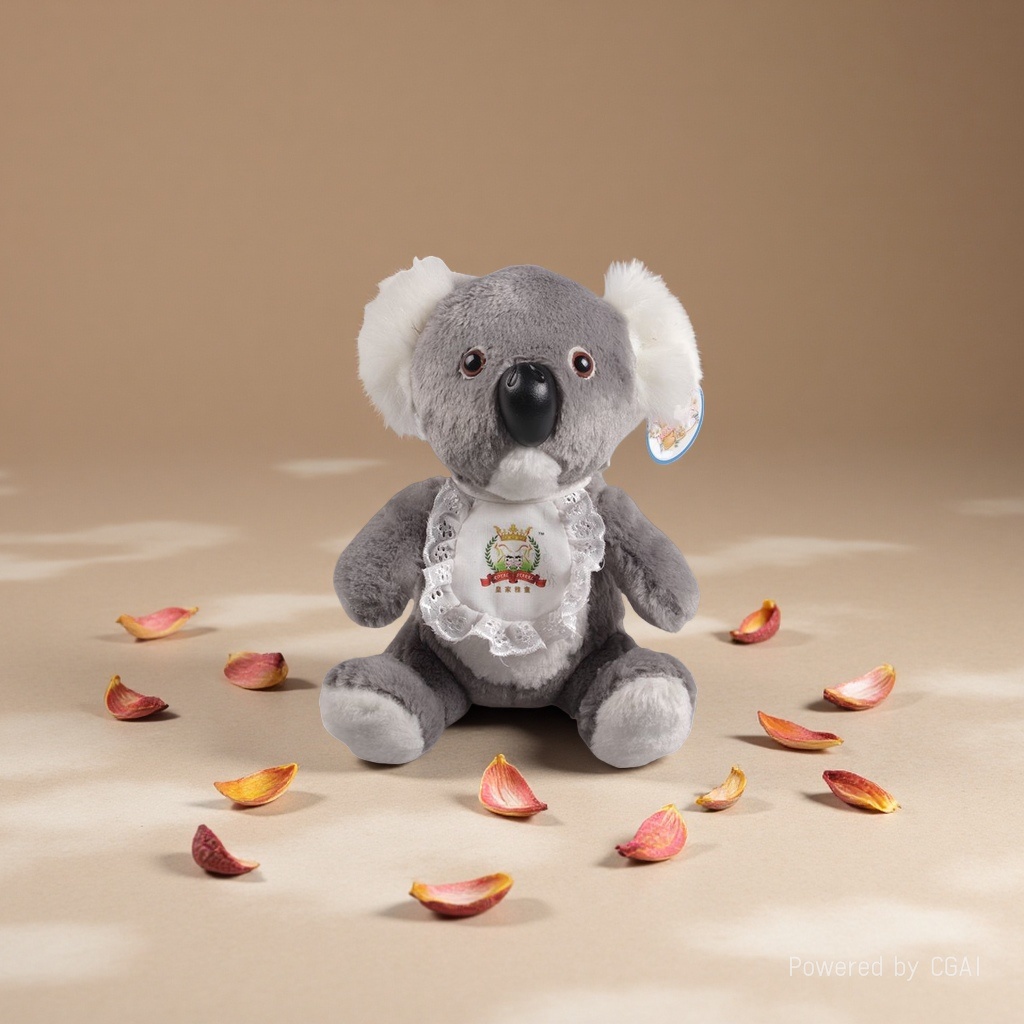 Plush koala plush toys, trendy dolls, soft and cute plush figurines, available in various sizes