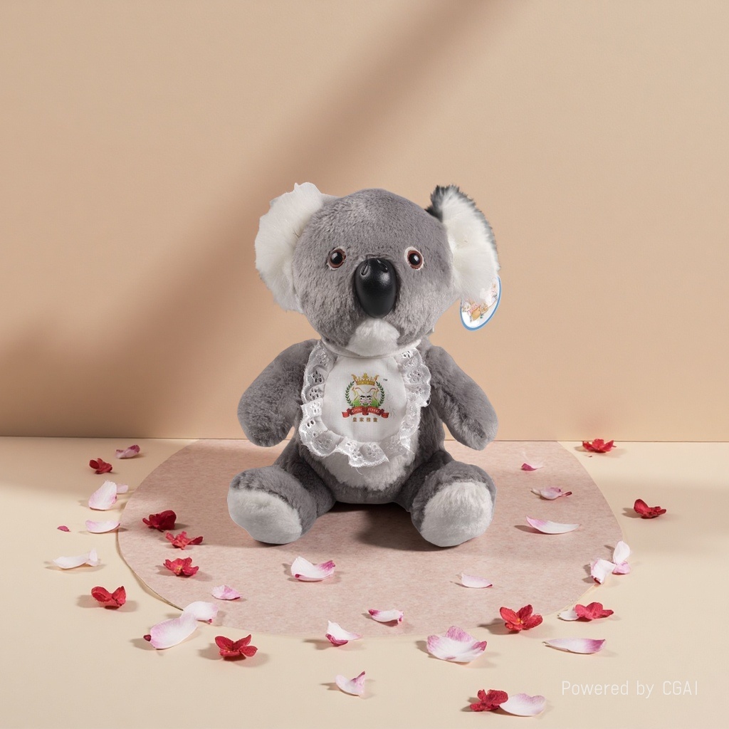 Plush koala plush toys, trendy dolls, soft and cute plush figurines, available in various sizes Application Scenario